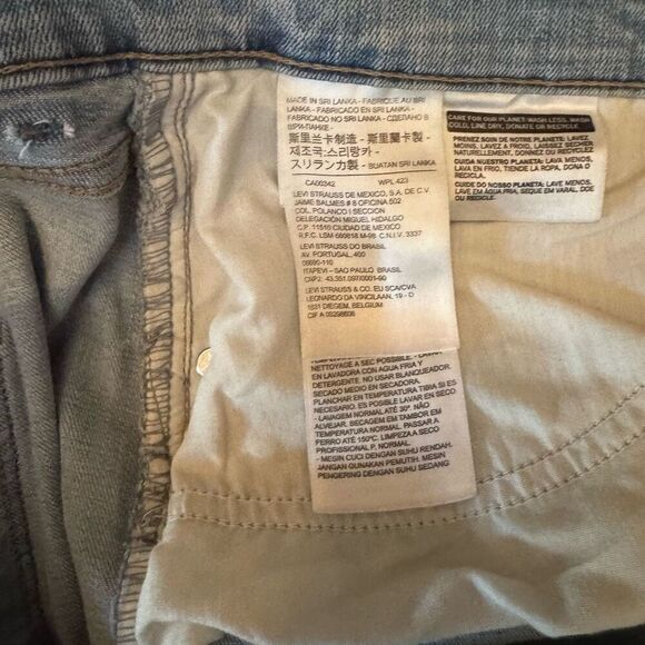 Levi’s classic straight jeans sz16 W33   L30 - Picture 4 of 6